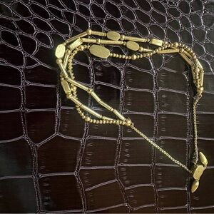 Kendra Scott Chantal Multi Strand Bracelet | Brushed Gold | New